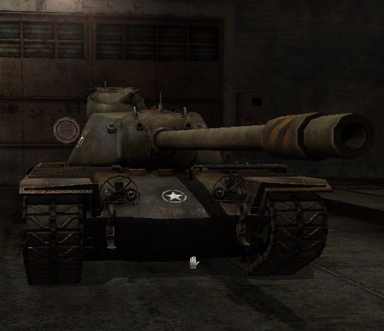 One of them, the T110E5 heavy